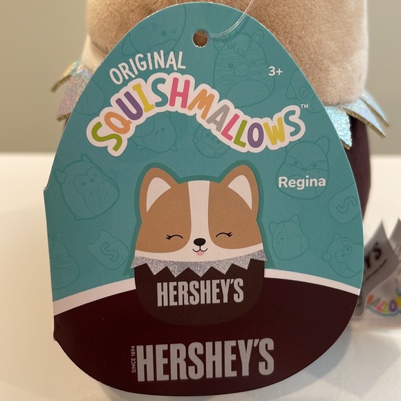 NWT 5” Regina the Hershey Kisses Corgi Squishmallow - Picture 3 of 3